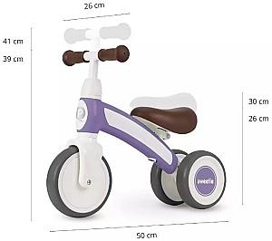 Bicicleta fara pedale QPlay Sweetie Purple