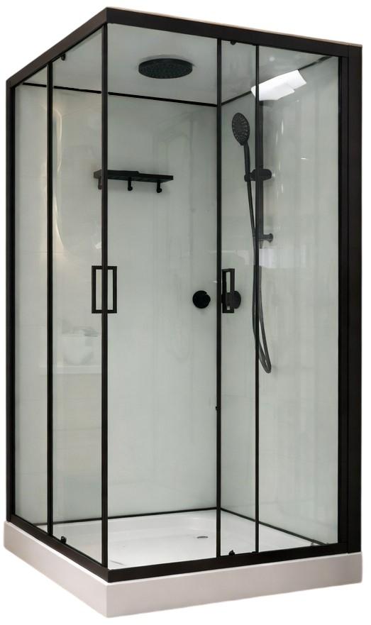 Cabina de dus Linia H2O Victoria Plus 100x100 Negru