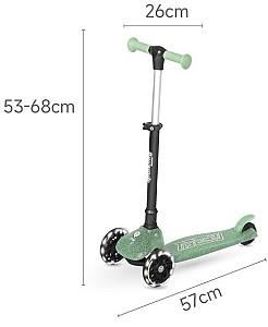 Trotineta QPlay Sparkling Green