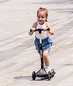 Trotineta QPlay Sparkling Black