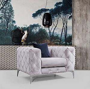 Fotoliu Trendy Como Gri deschis