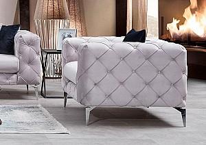 Fotoliu Trendy Como Gri deschis