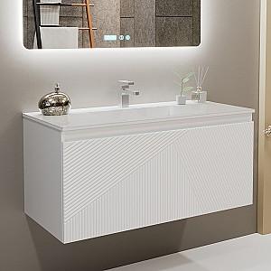 Dulap sub lavoar Bayro Sensi Alb