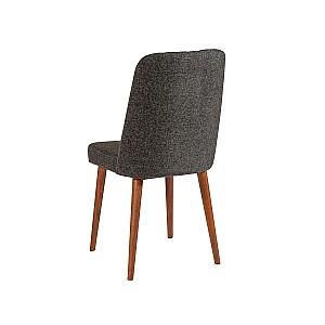 Set de masa si scaune Trendy Vina 1053 Nuc (Maro)/Antracit (Gri)