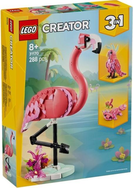 Constructor LEGO Creator: Pink Flamingo 3in1 (31170)
