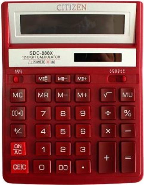 Calculator de masa Citizen SDC888XRD