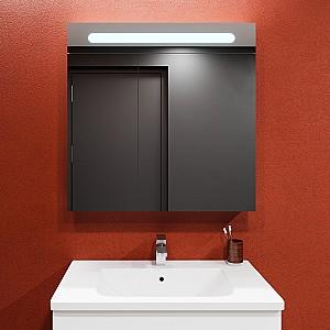 Dulap de baie Bayro Portis LED 80x80