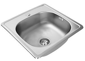 Chiuveta de bucatarie Flow Z4848-06-160D (decor)