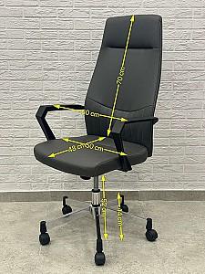 Fotoliu de birou ART Marco PU OC Gri