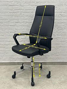 Fotoliu de birou ART Marco PU OC Negru