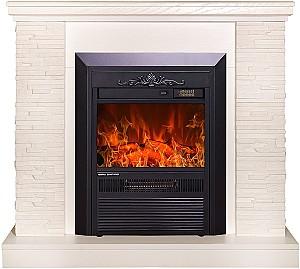 Semineu electric ArtFlame Rock Nut & Cristina