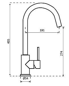 Robinet bucatarie Reginox Cano Copper