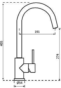 Robinet bucatarie Reginox Cano Gold