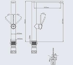 Robinet bucatarie Reginox Kelso