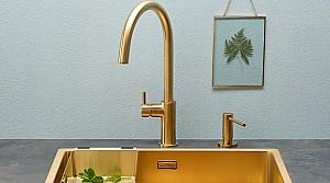 Robinet bucatarie Reginox Levisa Gold Flax