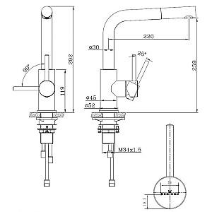 Robinet bucatarie Reginox Palm