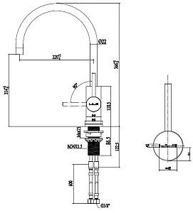 Robinet bucatarie Reginox Spring