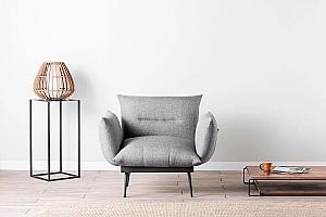 Fotoliu Trendy Jax Solo Gri