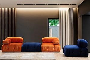 Bancheta Trendy Bubble Albastru