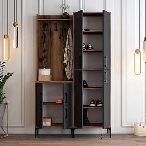 Antreu Trendy Berlin BA Nuc (Maro)/Antracit (Gri)