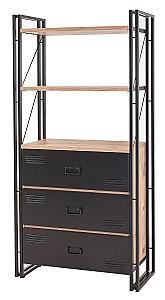 Etajera Trendy Cosmo Cortex Pin Atlantic (Maro)/Negru