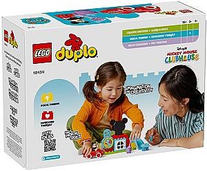Constructor LEGO Duplo: Mickey Mouse Clubhouse & Car (10454)