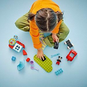 Constructor LEGO Duplo: Mickey Mouse Clubhouse & Car (10454)