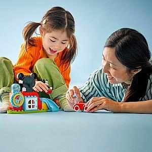 Constructor LEGO Duplo: Mickey Mouse Clubhouse & Car (10454)