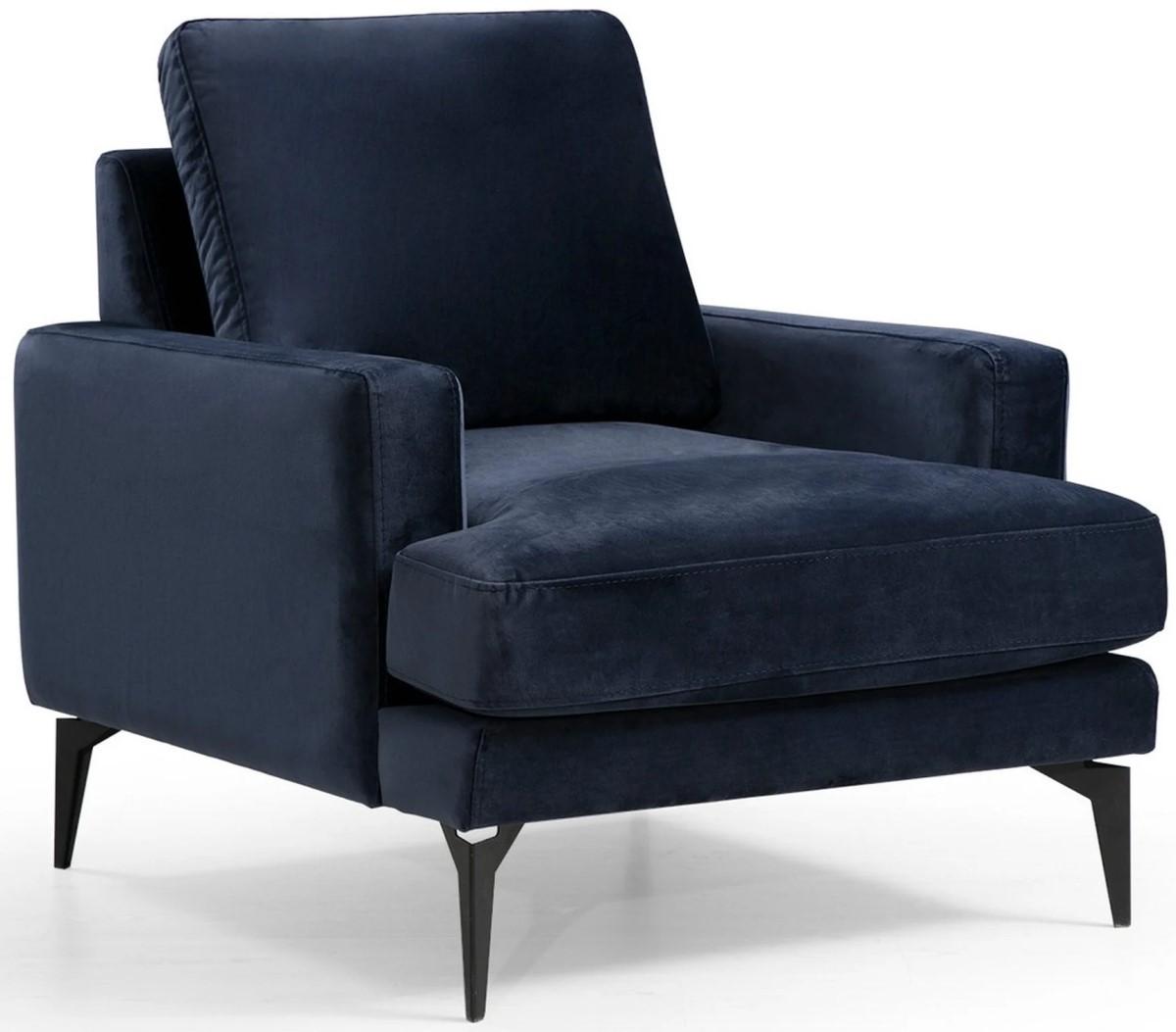 Fotoliu Trendy Papira Bleumarin (Albastru)