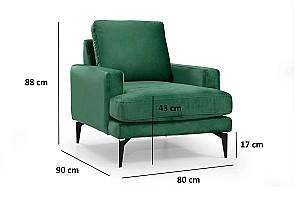 Fotoliu Trendy Papira Verde