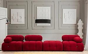 Bancheta Trendy Bubble Rosu