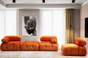 Bancheta Trendy Bubble Oranj