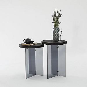 Masuta de cafea, reviste Trendy Serenity 2 Antracit (Gri)/Gri inchis