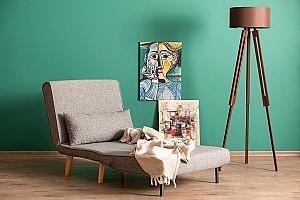 Fotoliu Trendy Folde Single Gri deschis