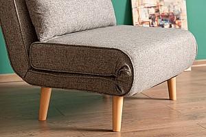 Fotoliu Trendy Folde Single Gri deschis