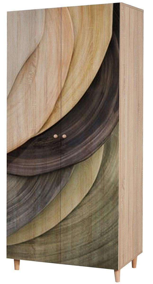 Dulap Trendy Lidya 2 977 Sonomo (Bej)