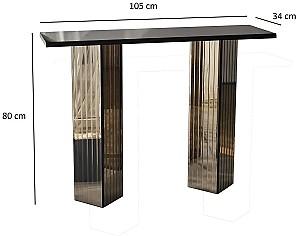 Masa consola Trendy 2B Bronz