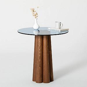 Masuta de cafea, reviste Trendy Thales Nuc (Maro)/Albastru