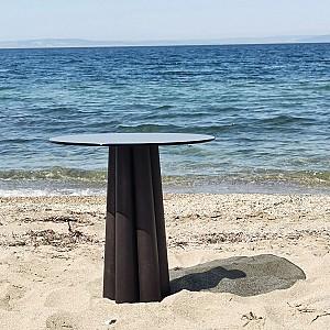 Masuta de cafea, reviste Trendy Thales Negru/Gri inchis