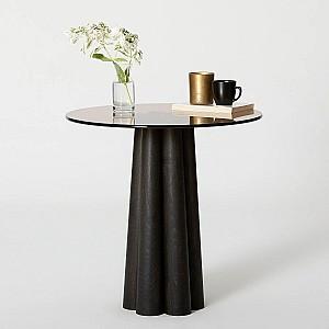 Masuta de cafea, reviste Trendy Thales Negru/Bronz