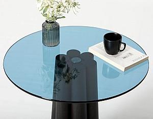 Masuta de cafea, reviste Trendy Thales Negru/Albastru