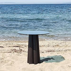 Masuta de cafea, reviste Trendy Thales Negru/Albastru