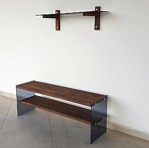 Tumba pentru televizor Trendy TV101 Nuc (Maro)