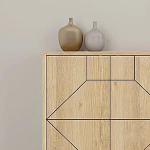 Comoda Trendy Duna 183 Stejar (Bej)