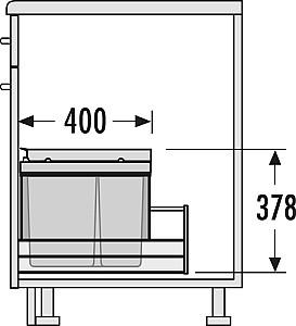 Cos de gunoi Hailo Triple-XL XT Inset 50.3/35
