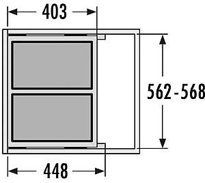 Cos de gunoi Hailo EURO CARGO S
