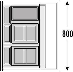Cos de gunoi Hailo XXL 800