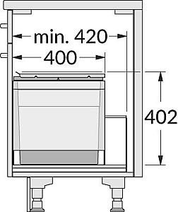 Cos de gunoi Hailo Triple XL 600