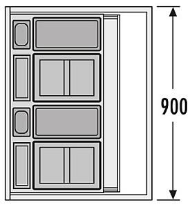 Cos de gunoi Hailo XXL 900