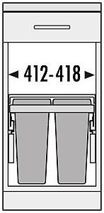 Cos de gunoi Hailo Cargo Soft 450